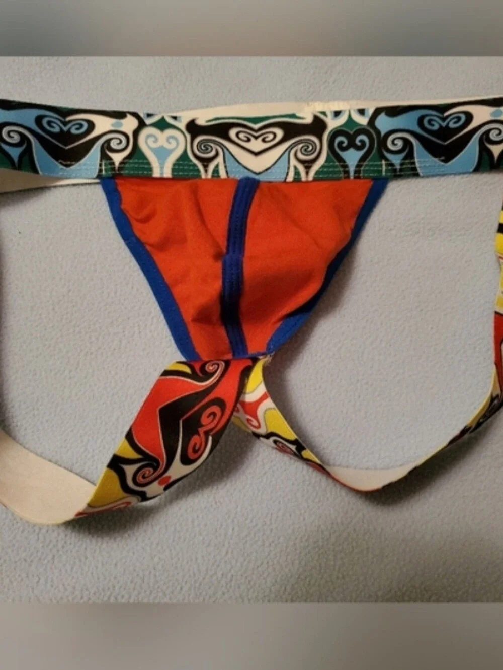 Men's Jock Strap  with Decorative Waistband